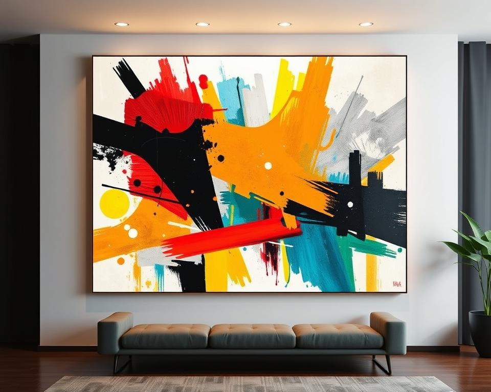 Tricks for Hanging Large Wall Art on Sloped Ceilings