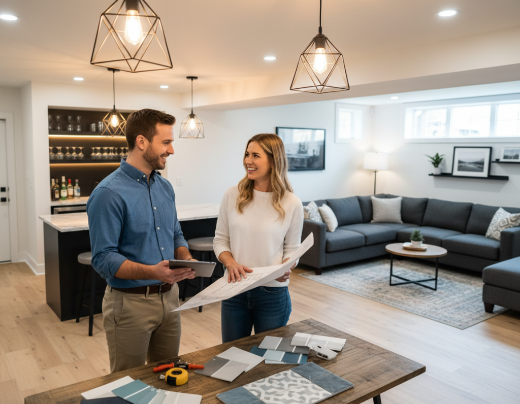 Basement Remodeling in Kirkland: Creative Uses for an Unfinished Basement