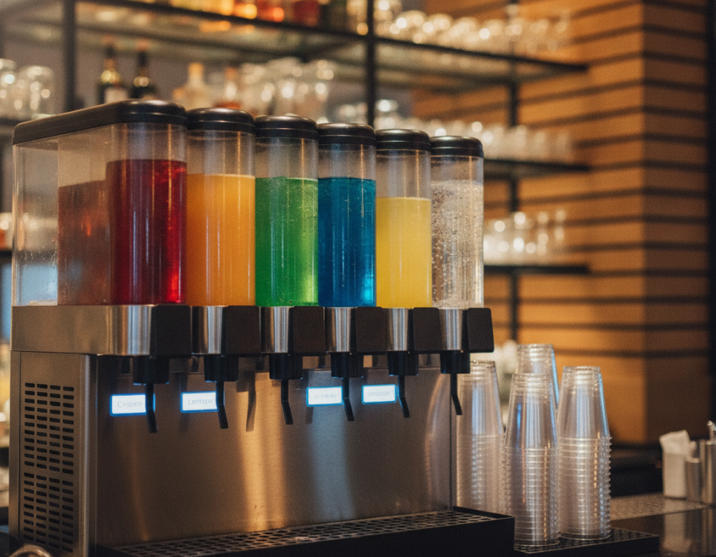 Bar Soda Gun System Pressure Settings