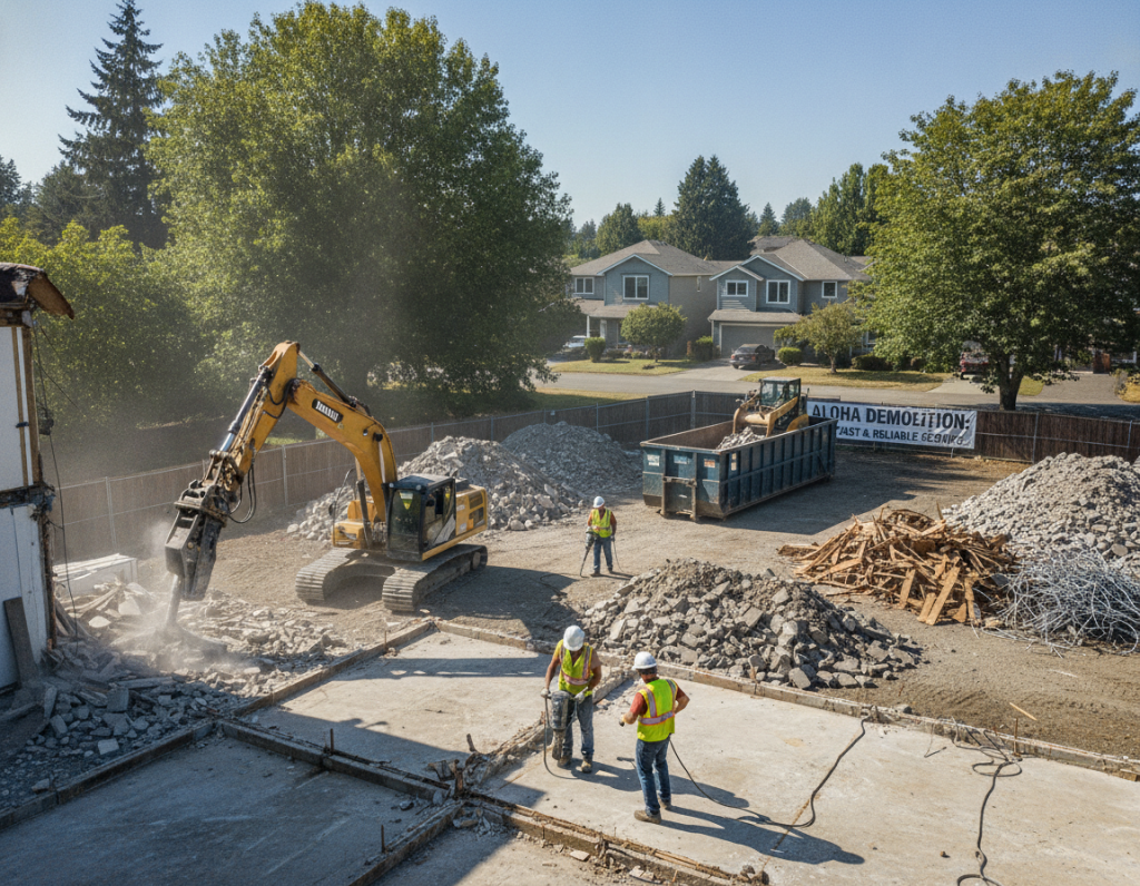 The Dos and Don’ts of Hiring Demolition Removal in Aloha