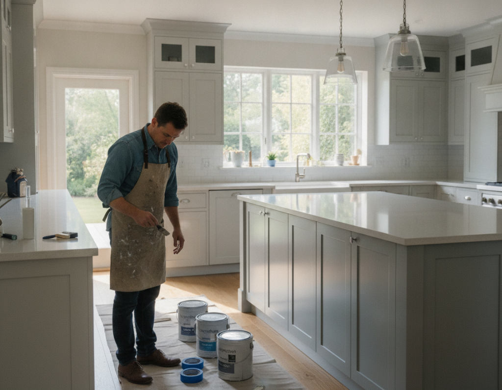 The Best Time to Hire Kitchen Cabinet Painters Oakwood OH