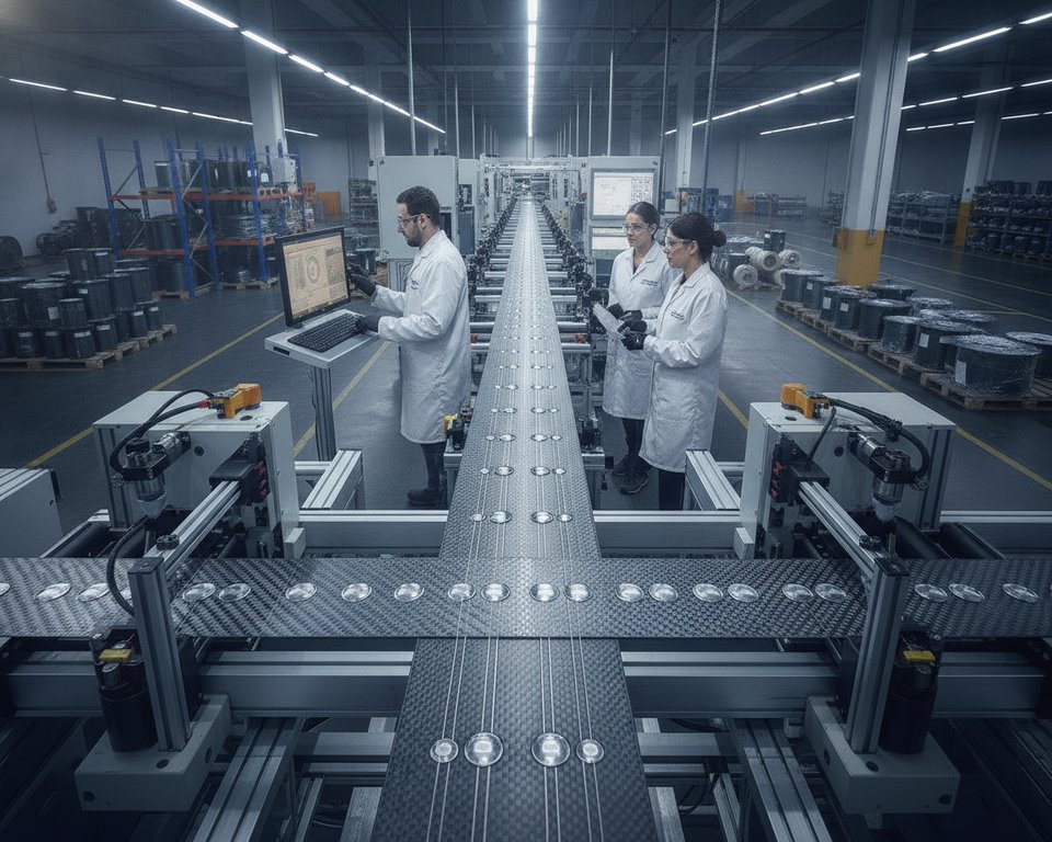 Binder Pad Management on a Multi-Stage SZ Stranding Line